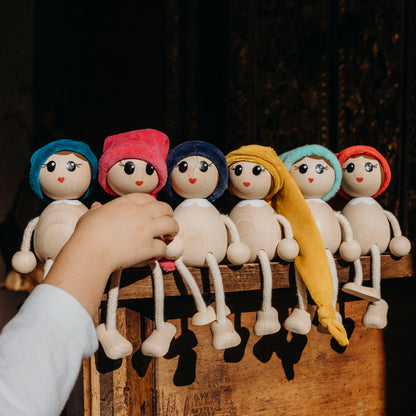 Bonnet sans Elka Fushia